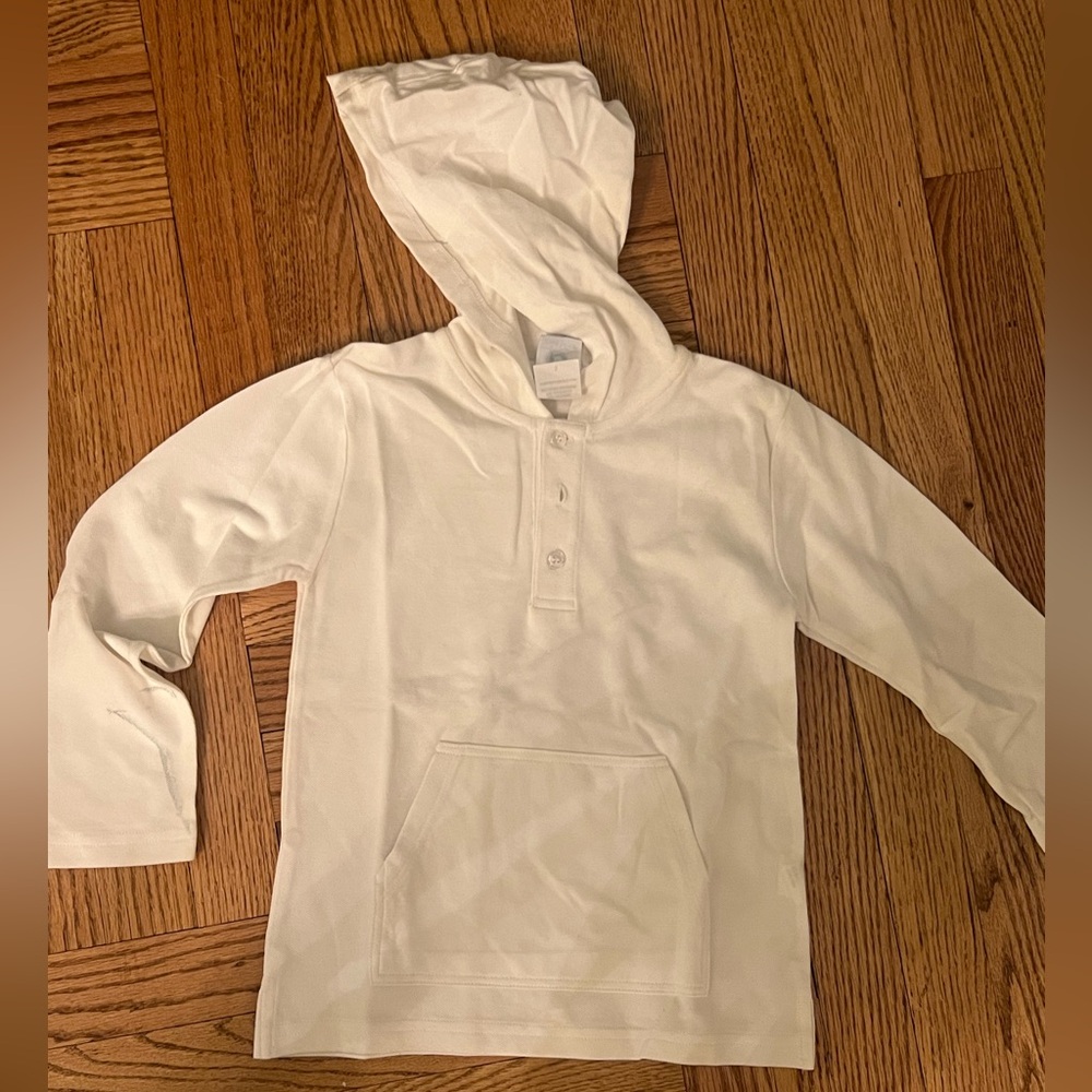 Bella Bliss White Pique Cortland Hoodie Unisex